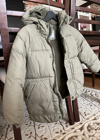 Kapüşonlu Fermuarlı Erkek Çocuk Mont - Görsel 2