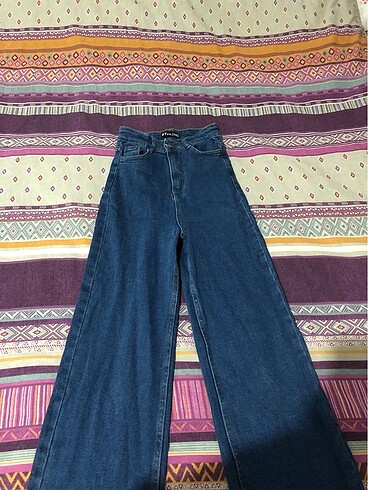 Wide leg pantalon