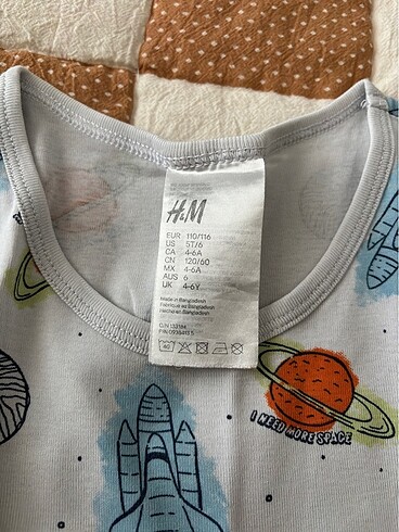 24-36 Ay Beden çeşitli Renk H&M atlet