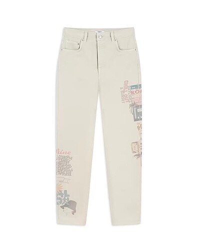 Twist mom jean