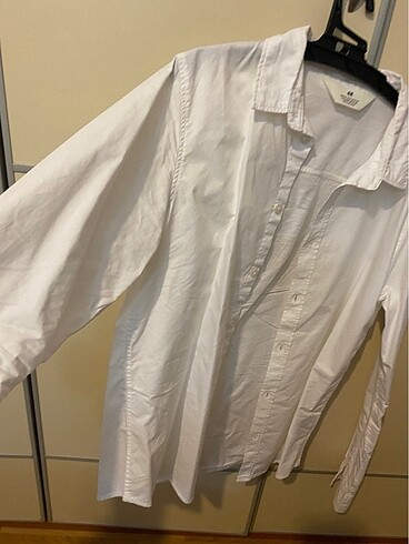 H&M beyaz gömlek 12-13 yaş yeni - Görsel 2