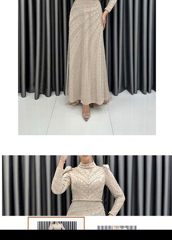 Etnik Desenli Uzun Kollu Kadın Elbise - Görsel 3