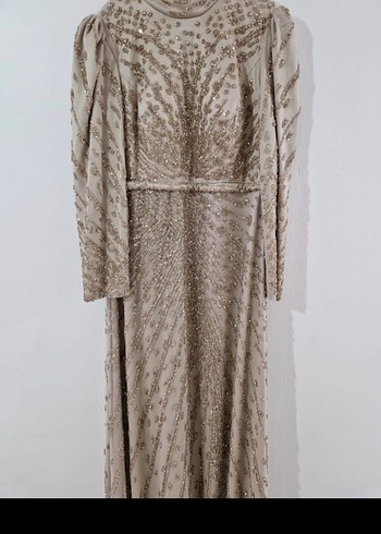 Etnik Desenli Uzun Kollu Kadın Elbise - Görsel 4