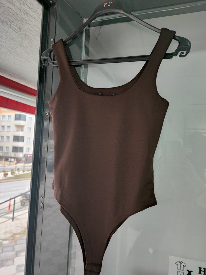 Acı kahve çıtçıtlı body - Görsel 2