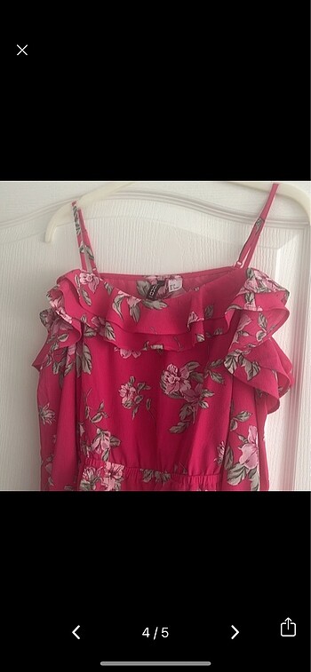 xs Beden pembe Renk H&M 34 beden fuşya bluz