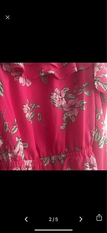 H&M H&M 34 beden fuşya bluz