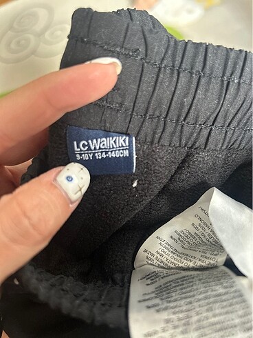 LCW erkek 9-10 yaş siyah kışlık pantolon