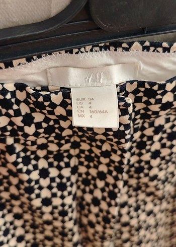 H&M Orta Bel Havuç Pantolon - Görsel 6