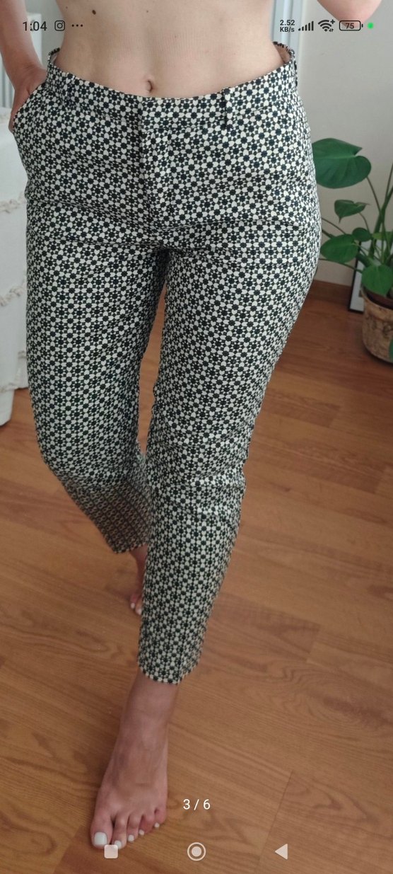 H&M Orta Bel Havuç Pantolon - Görsel 3