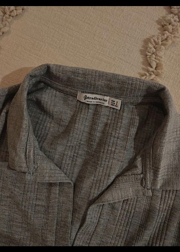 Stradivarius Polo Yakalı Kısa Kollu Mini Elbise - Görsel 4