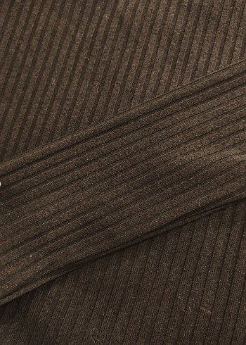 Lindex Koyu Siyah Omuz Açık Badi - Görsel 4