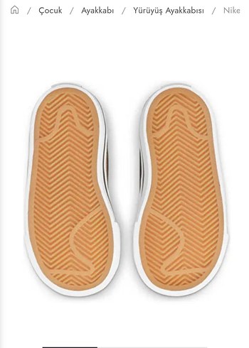 Nike Beyaz Erkek Bebek Yürüyüş Ayakkabısı - Görsel 6