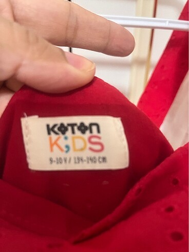Koton Koton kırmızı elbise