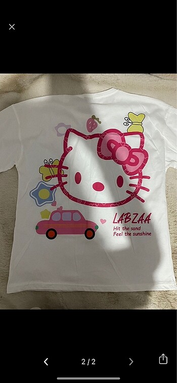Diğer hello kitty oversize tshirt
