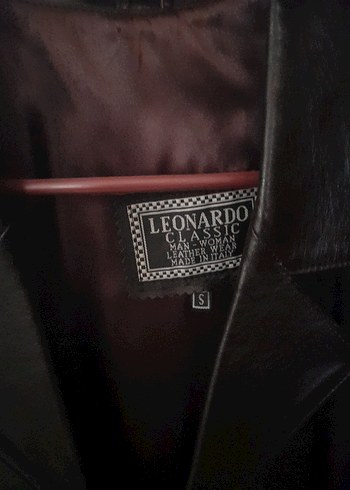 Kahverengi Deri Kadın Ceket - Görsel 5