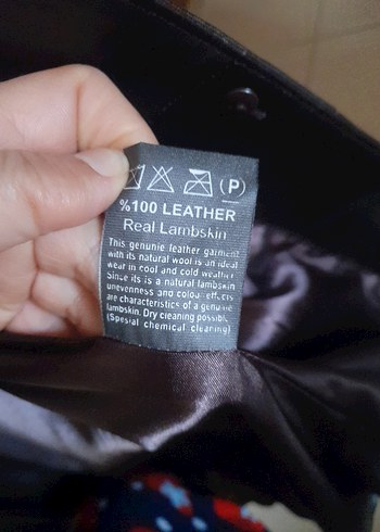 Kahverengi Deri Kadın Ceket - Görsel 7