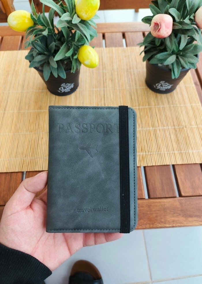 PASAPORT KILIFI SEYAHAT CÜZDANI RFID ÖZELLİKLİ???? - Görsel 5