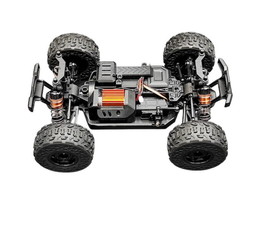 RC ARABA YÜKSEK HIZ SERVOLU POFESYONEL 4X4 LED FAR - Görsel 5