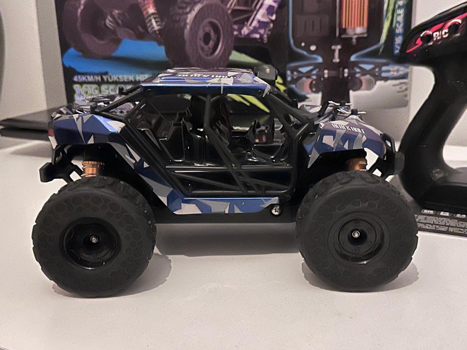 RC ARABA YÜKSEK HIZ 4X4 PROFESYONEL ÜRÜN SERVOLU - Görsel 2