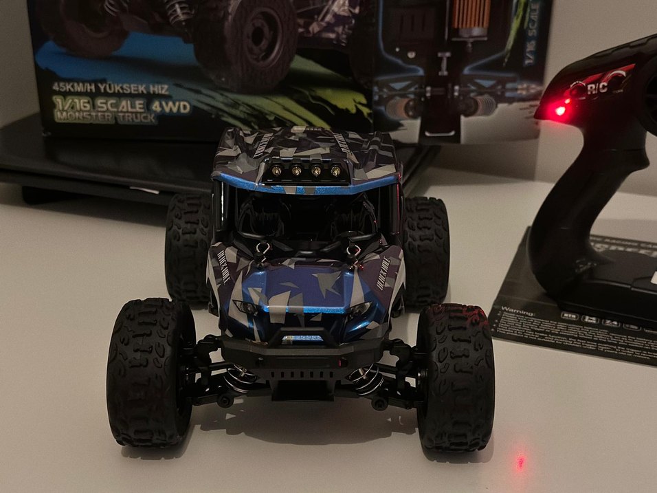 RC ARABA YÜKSEK HIZ 4X4 PROFESYONEL ÜRÜN SERVOLU - Görsel 5