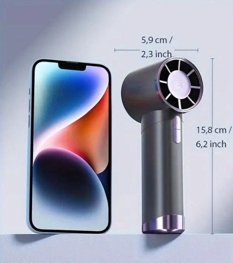 Taşınabilir Soğutucu El Fanı - Görsel 2