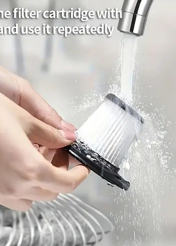 Beden Renk Portatif Şarjlı Mini Süpürge ve Hava Üfleyici