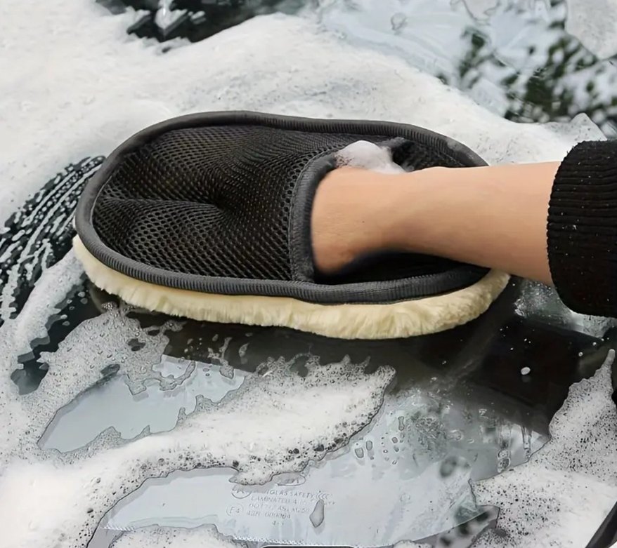 ARAÇ YIKAMA VE TEMİZLEME ELDİVENİ - Görsel 2