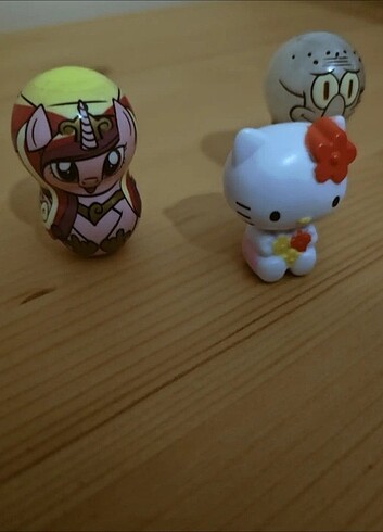  Beden Hello Kitty + sünger bob haciyatmaz+my little pony