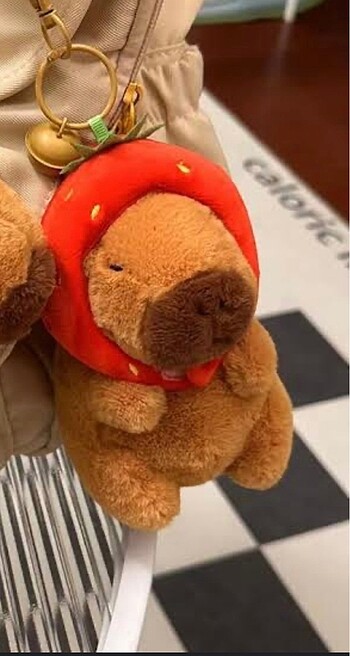 Capybara Pelus Anahtarlik