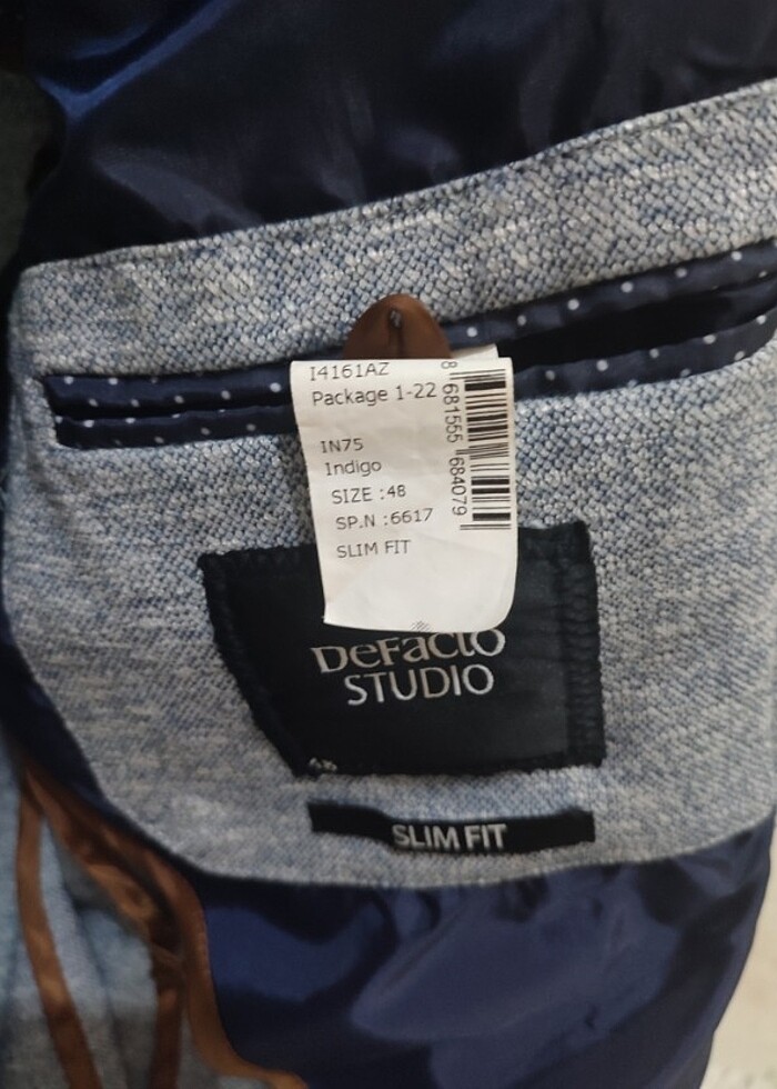 Slim fit ceket - Görsel 5