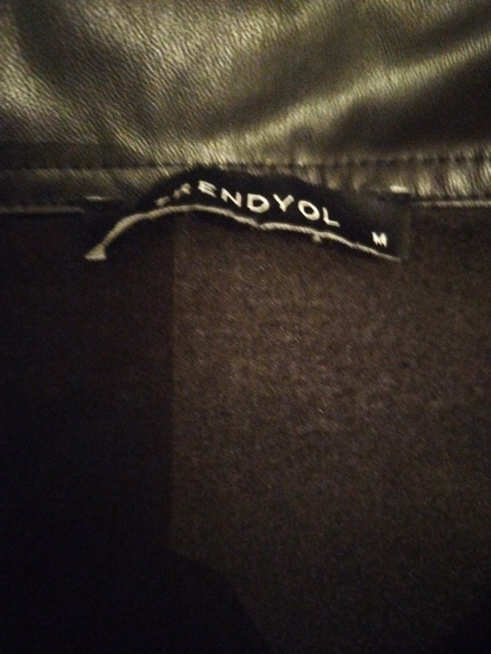 Deri Biker Ceket - Görsel 4