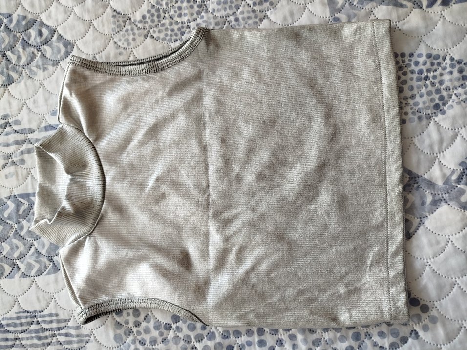 Metalik Görünümlü Crop - Görsel 2