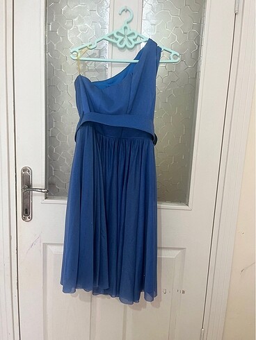 Tek kol kısa abiye - Görsel 5