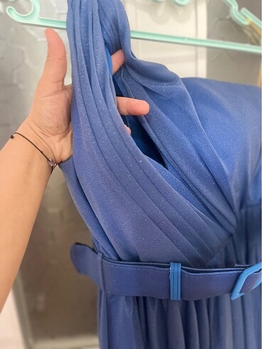 Tek kol kısa abiye - Görsel 4