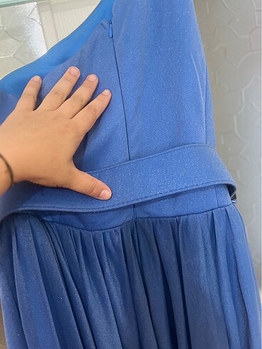 Tek kol kısa abiye - Görsel 6