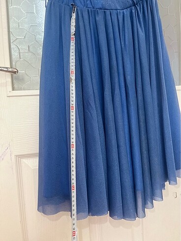 Tek kol kısa abiye - Görsel 11