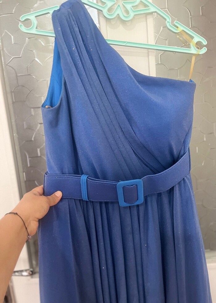 Tek kol kısa abiye - Görsel 3