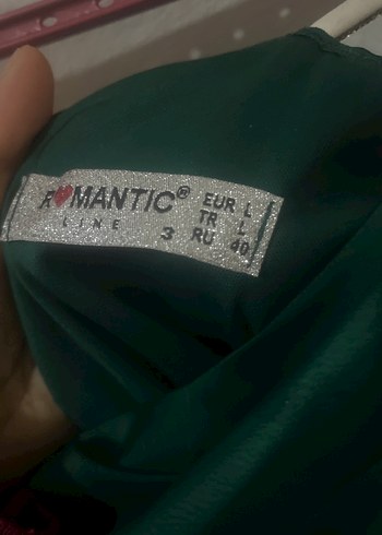 Yeşil Drapeli Uzun Abiye Elbise - Görsel 3