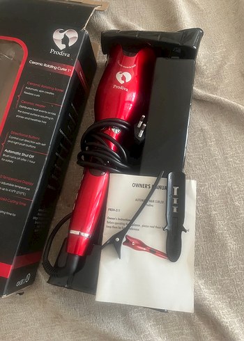 Otomatik Saç Kıvırma Maşası ProdiVA Red Rose - Görsel 6