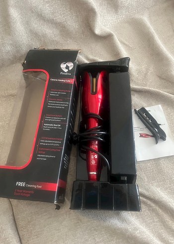Otomatik Saç Kıvırma Maşası ProdiVA Red Rose - Görsel 5