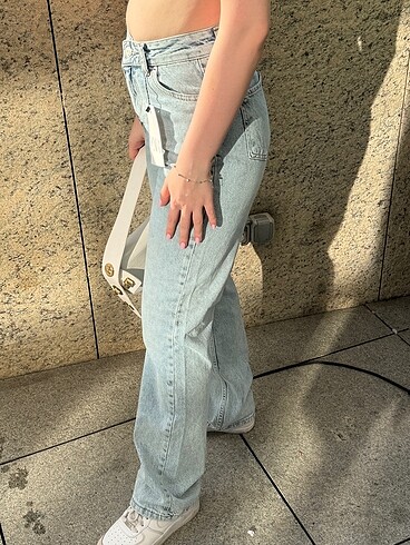 36 Beden Zara marka düz fit straight jean