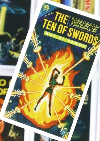 Beden Todd Alcott's Bilim Kurgu Tarot Kartları