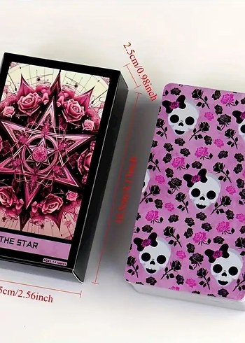  Pembe Gotik Tarot Kartları