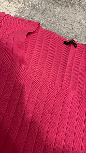 Trendyol & Milla Trendyol curve pembe triko bluz