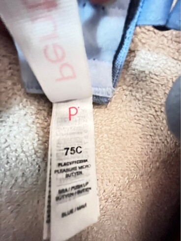 m Beden 75C push up sütyen