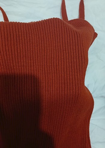 kiremit Triko Elbise hırka takim - Görsel 4