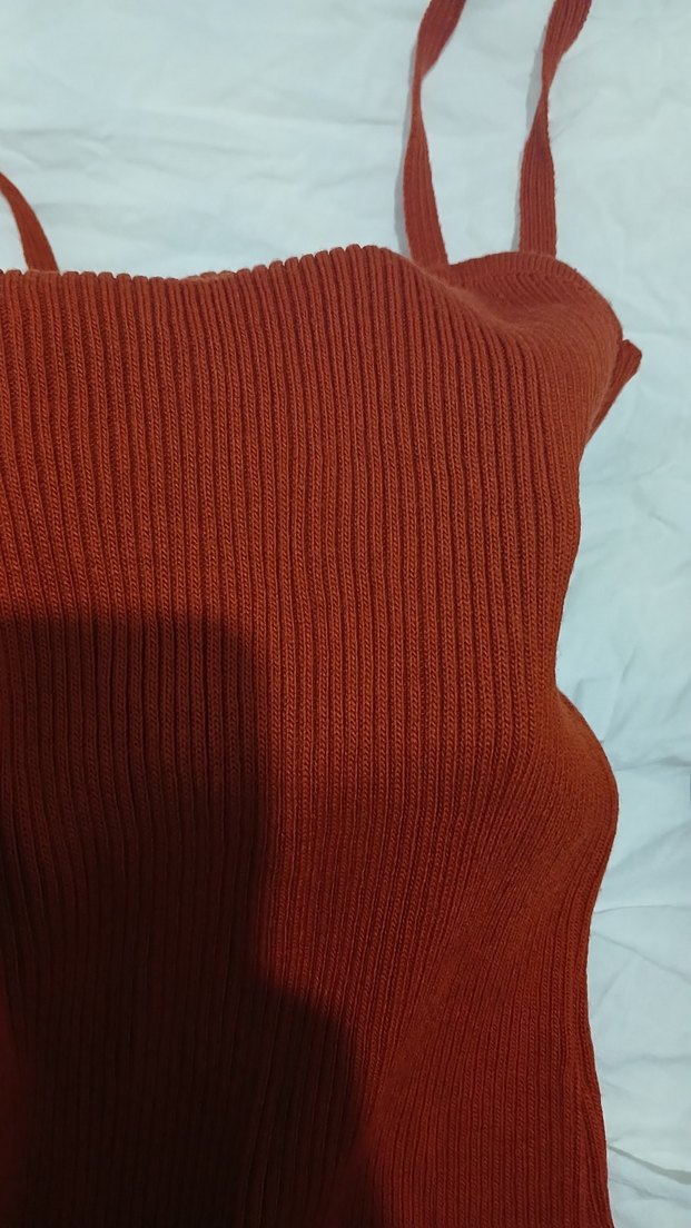 kiremit Triko Elbise hırka takim - Görsel 4