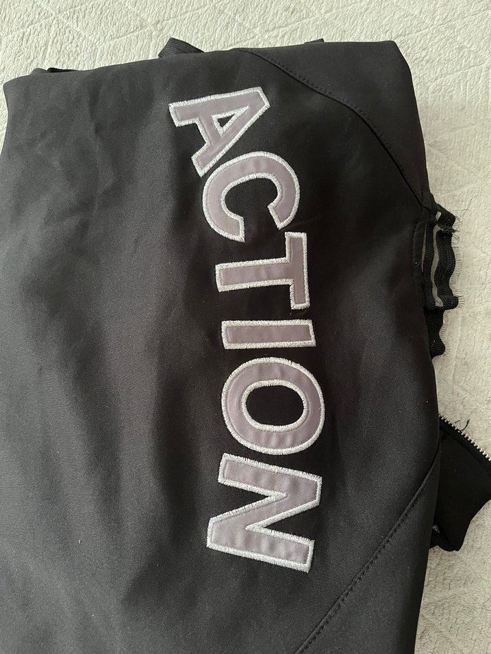 Siyah Parlak Deri Yüksek Yakalı Kadın Ceket - Görsel 4