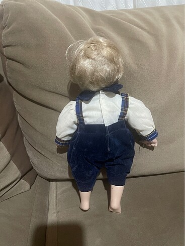 Alman yapımı taş bebek biblo - Görsel 6