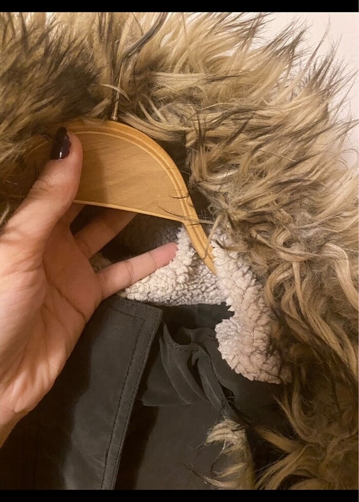 Only yeşil parka - Görsel 4